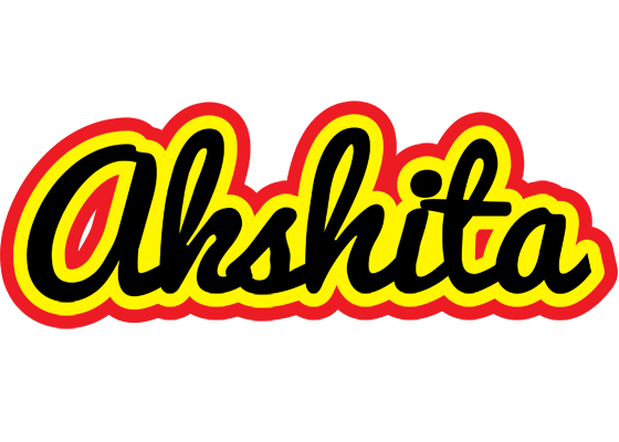 Akshita flaming logo