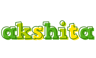 Akshita juice logo