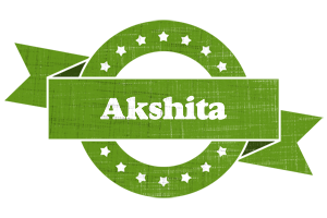 Akshita natural logo