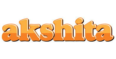 Akshita orange logo