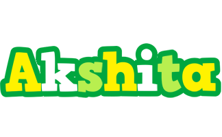 Akshita soccer logo
