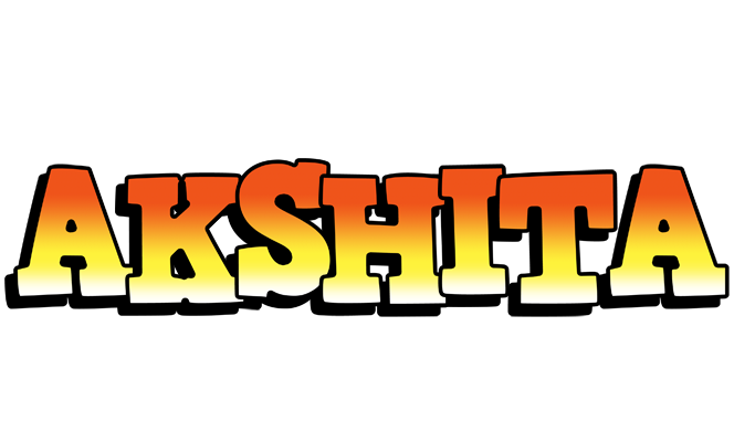 Akshita sunset logo