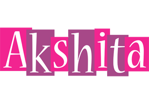 Akshita whine logo