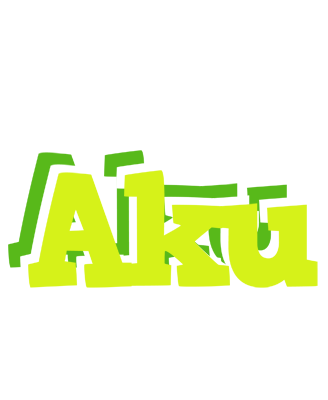 Aku citrus logo