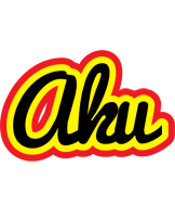 Aku flaming logo