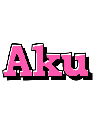 Aku girlish logo