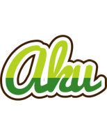 Aku golfing logo