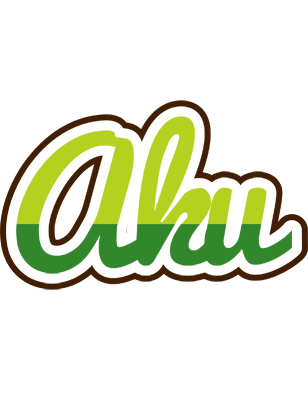 Aku golfing logo