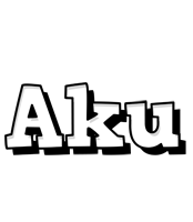 Aku snowing logo