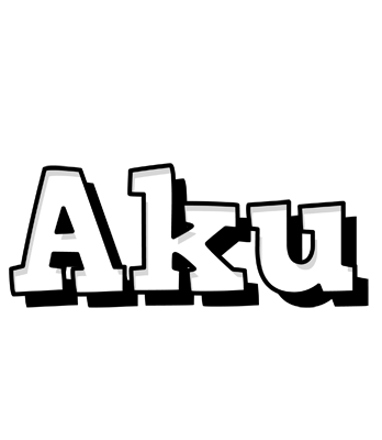Aku snowing logo