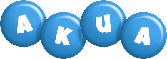 Akua candy-blue logo