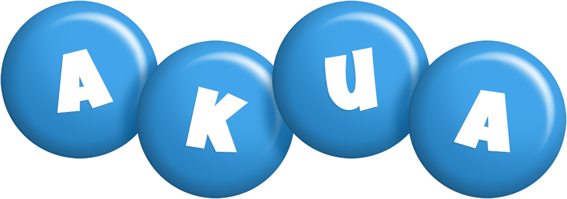 Akua candy-blue logo