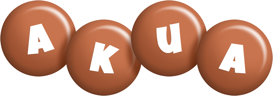 Akua candy-brown logo