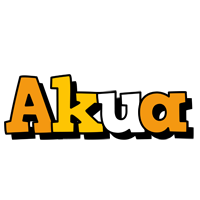 Akua cartoon logo