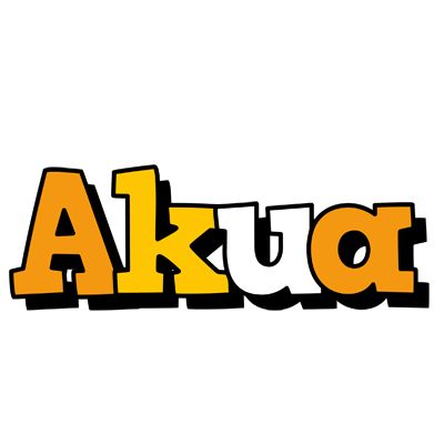 Akua cartoon logo