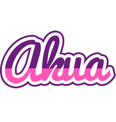 Akua cheerful logo