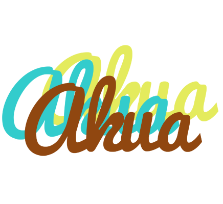 Akua cupcake logo