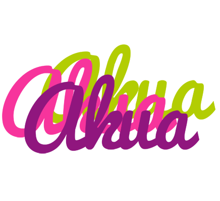 Akua flowers logo