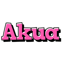 Akua girlish logo