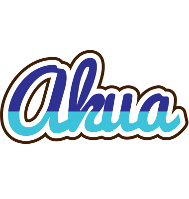 Akua raining logo