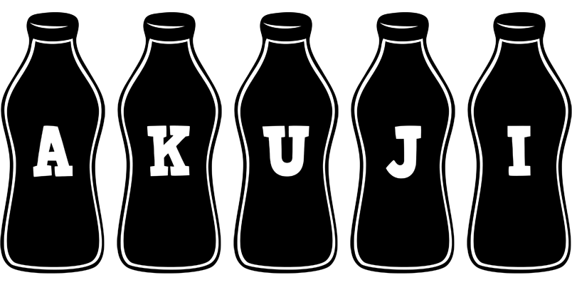 Akuji bottle logo