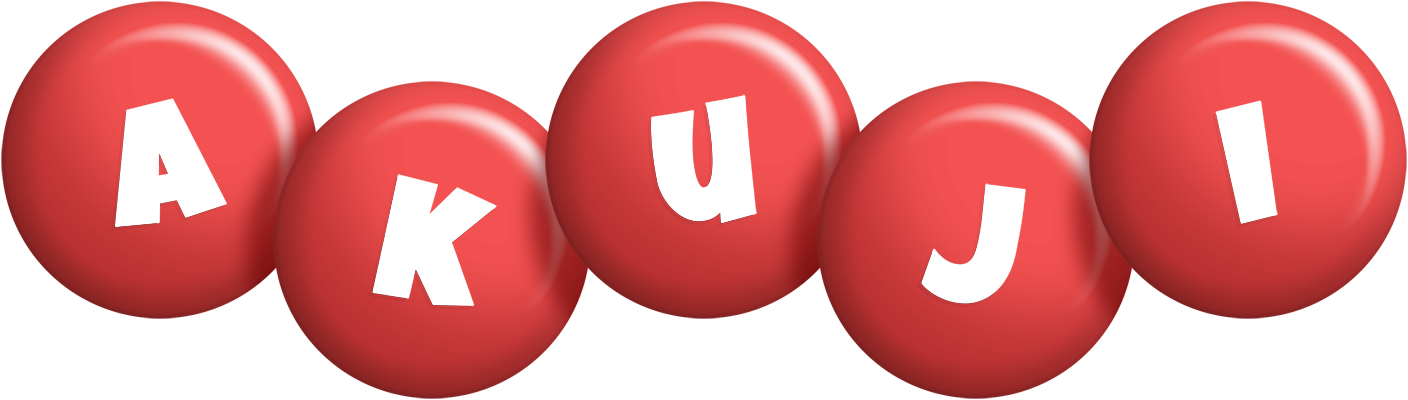 Akuji candy-red logo