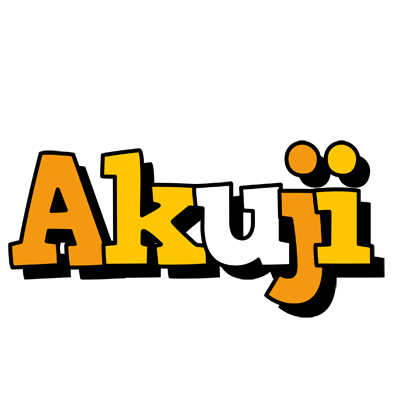 Akuji cartoon logo