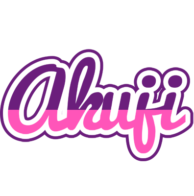 Akuji cheerful logo