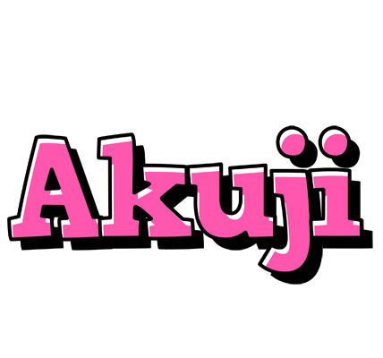 Akuji girlish logo