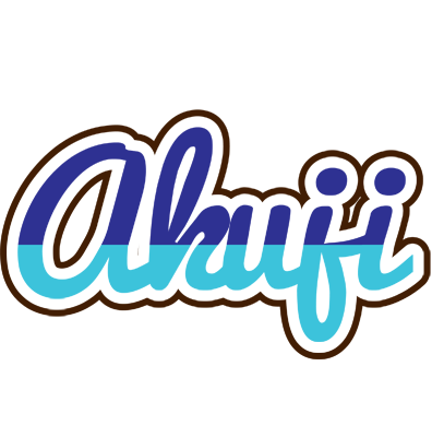 Akuji raining logo