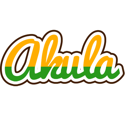Akula banana logo