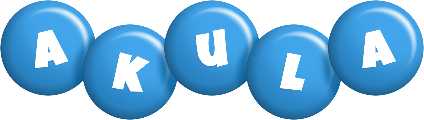Akula candy-blue logo