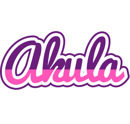 Akula cheerful logo