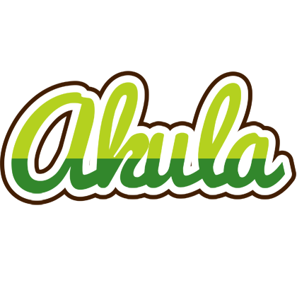 Akula golfing logo