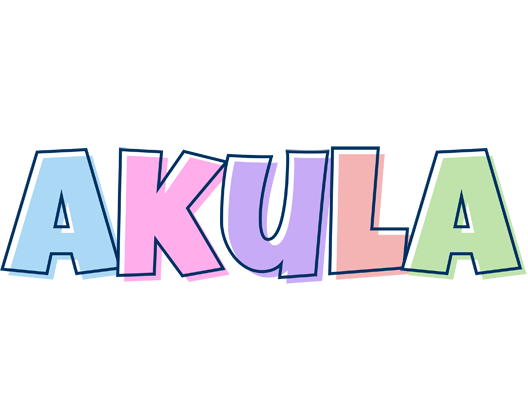 Akula pastel logo
