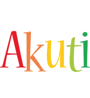 Akuti birthday logo