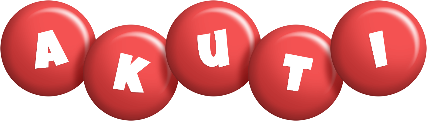 Akuti candy-red logo