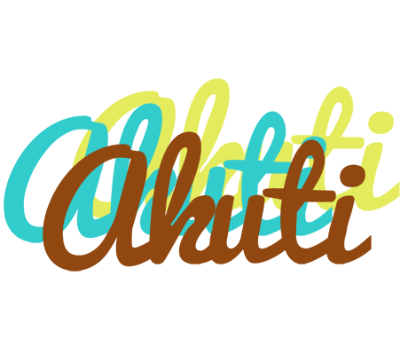 Akuti cupcake logo