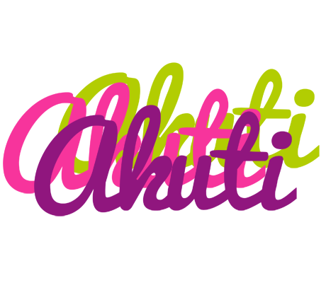 Akuti flowers logo
