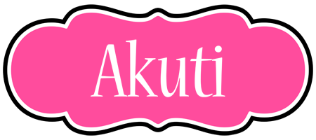 Akuti invitation logo