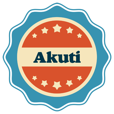 Akuti labels logo