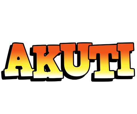 Akuti sunset logo