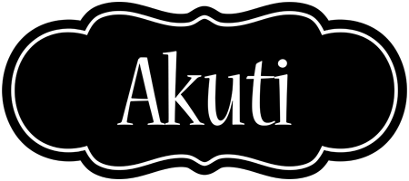 Akuti welcome logo