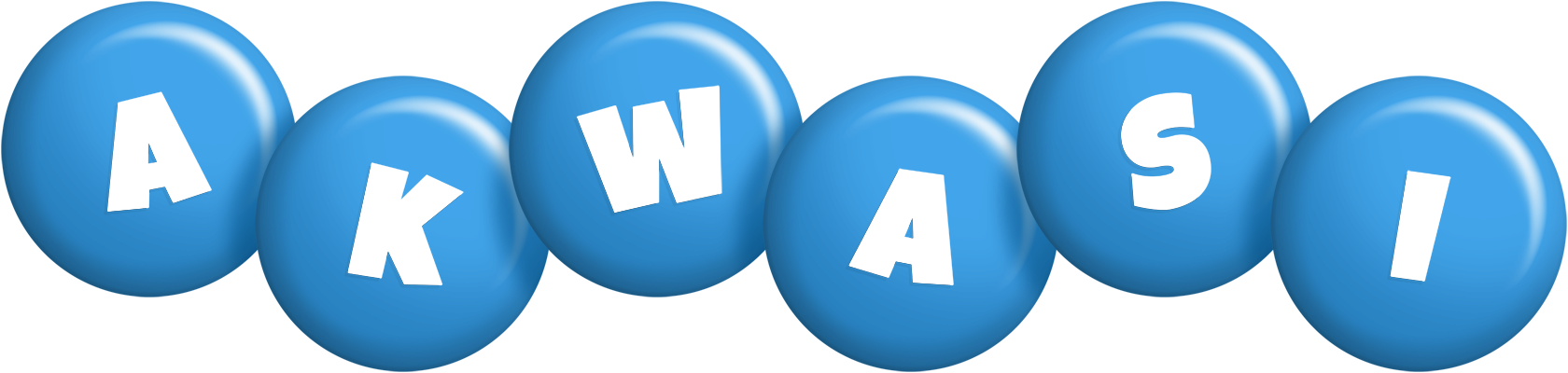 Akwasi candy-blue logo