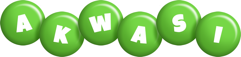 Akwasi candy-green logo