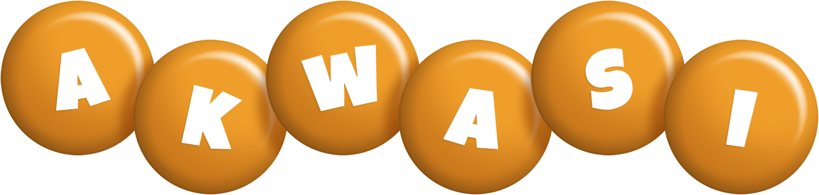 Akwasi candy-orange logo