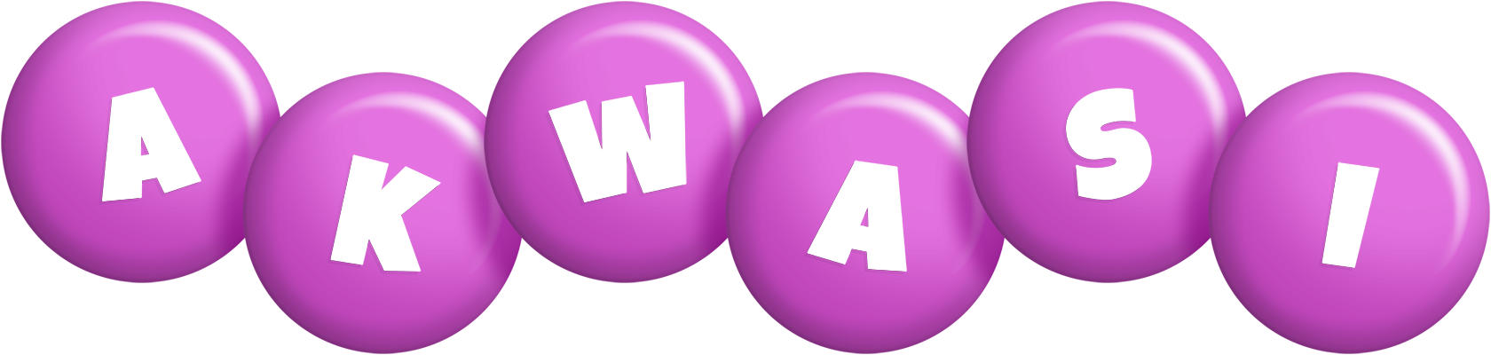 Akwasi candy-purple logo