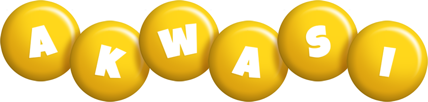 Akwasi candy-yellow logo