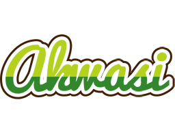 Akwasi golfing logo