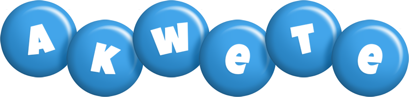 Akwete candy-blue logo